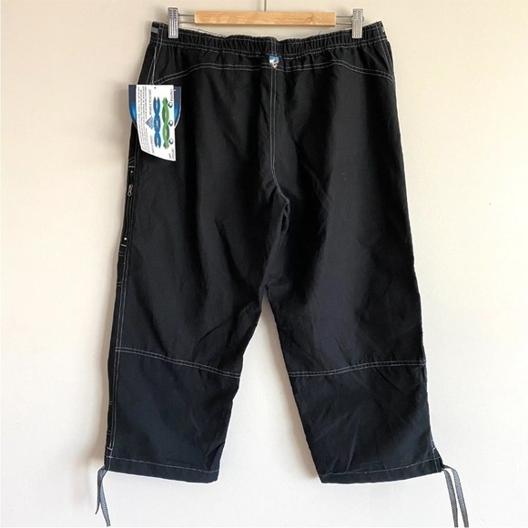 Kuhl Women's Cabo Capri Size L Black Soft Comfort Outdoor - Picture 2 of 13